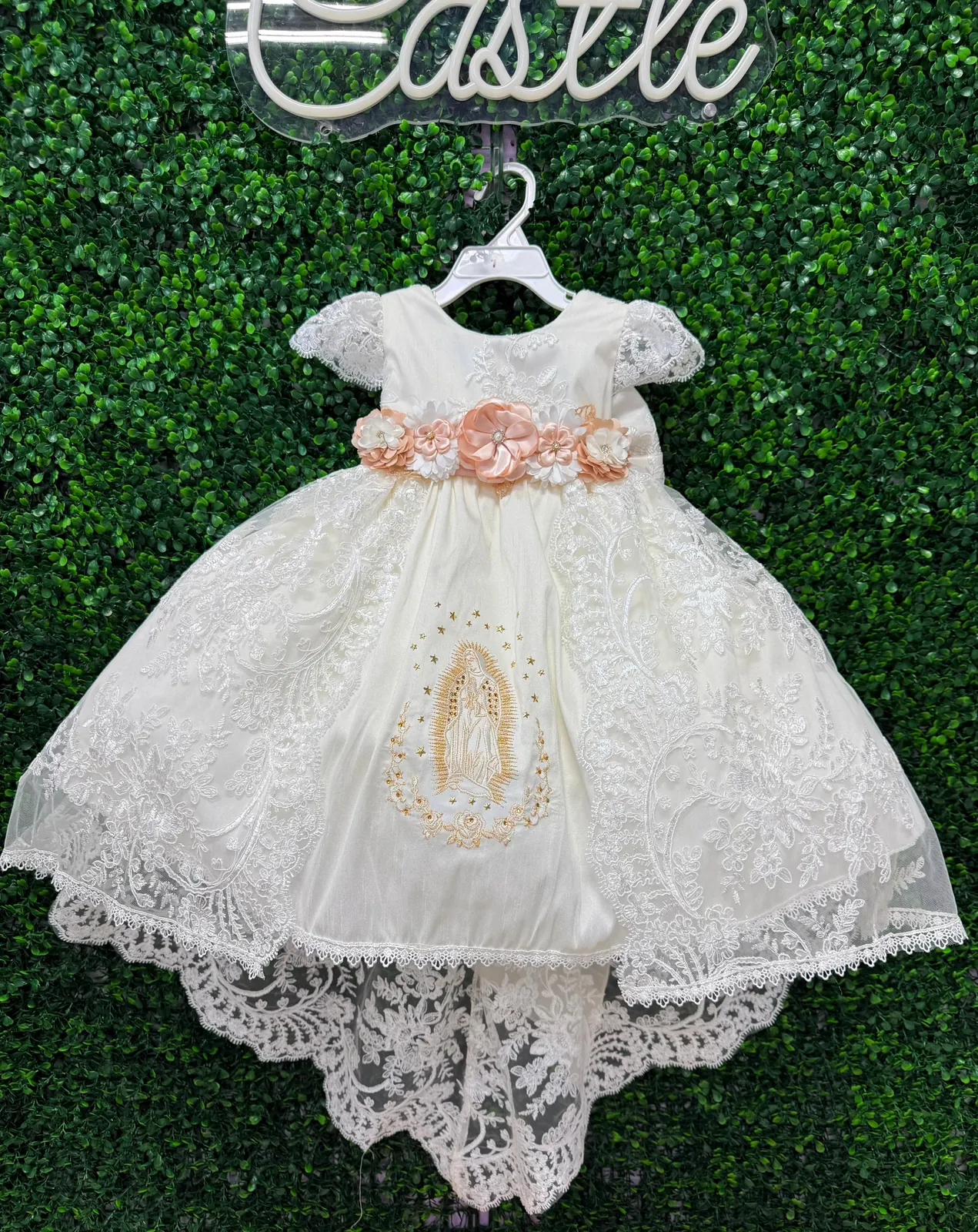 ropa bautizo christening gown guadalupe